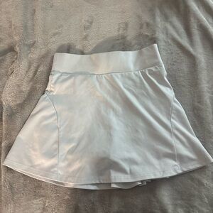 Amazon Flared White Skater Skirt